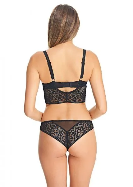 Soiree Lace Underwire Bralette - Black -