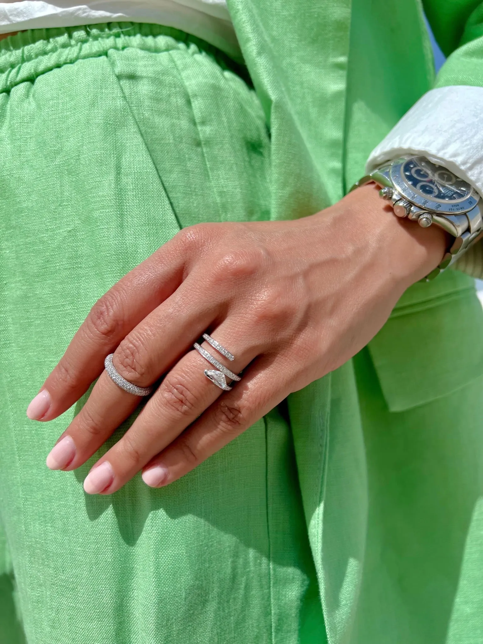 Special Horse Shape Diamond Ring