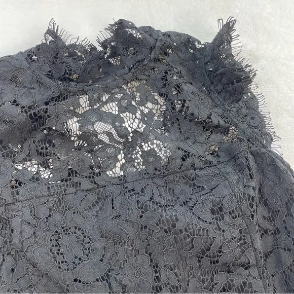 STORIA Pink Lily Boutique I’ll Shine For You Black Lace Dress • NWT | Medium
