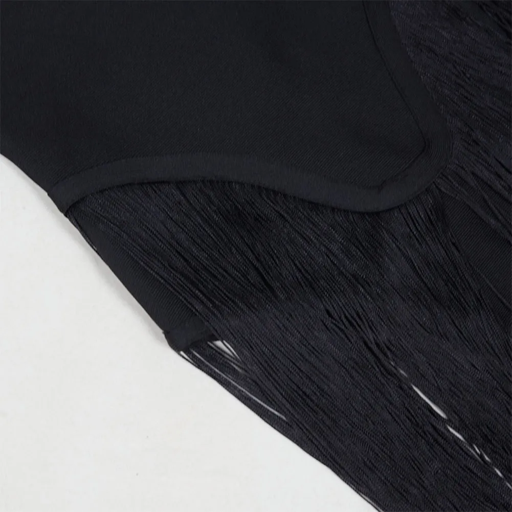 Strapless Sleeveless Tassels Bandage Jumpsuit PZC2631