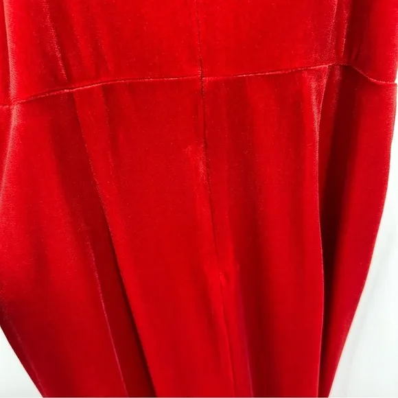 Superdown Aurora Deep V Maxi Dress Size XS