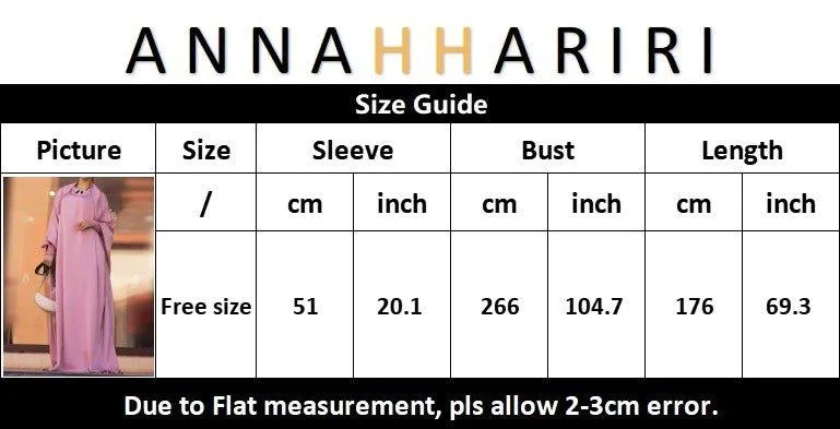 Suutton one piece prayer umrah gown abaya with contrast lace detail on sleeves