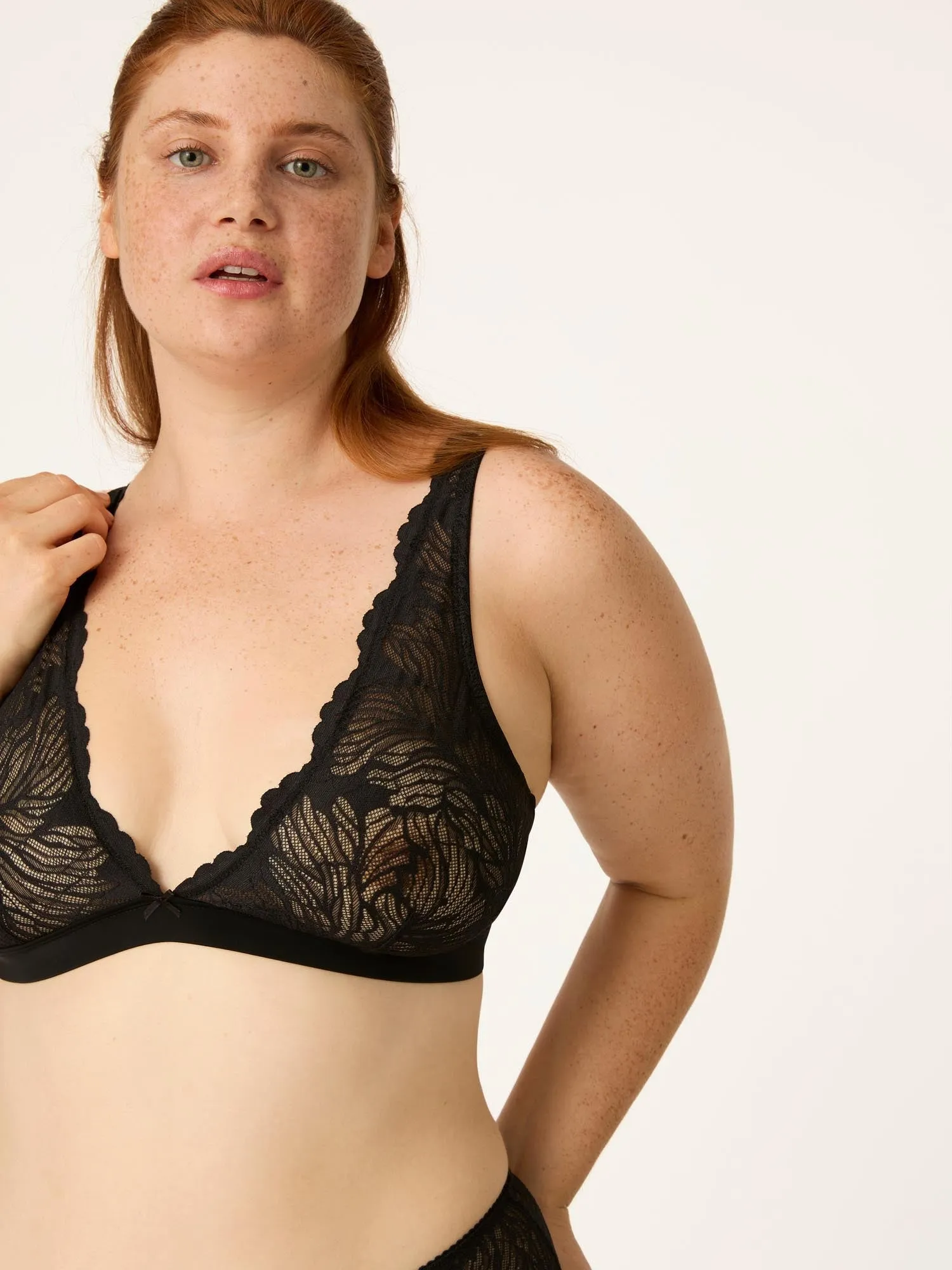 Sylvie Bralette Noir Black
