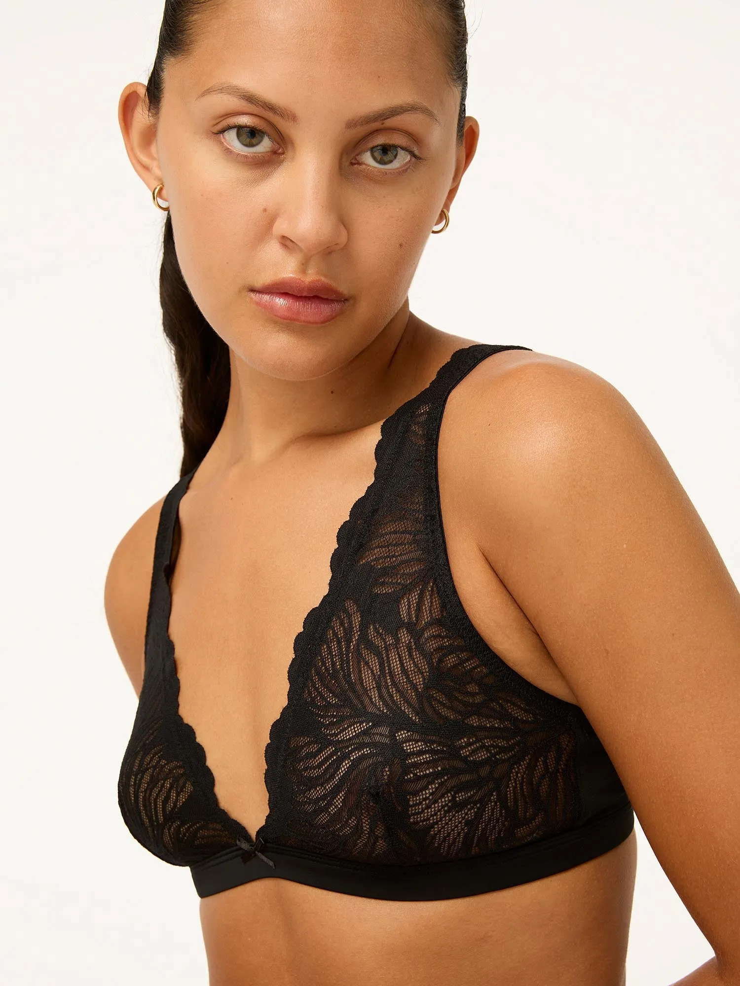 Sylvie Bralette Noir Black