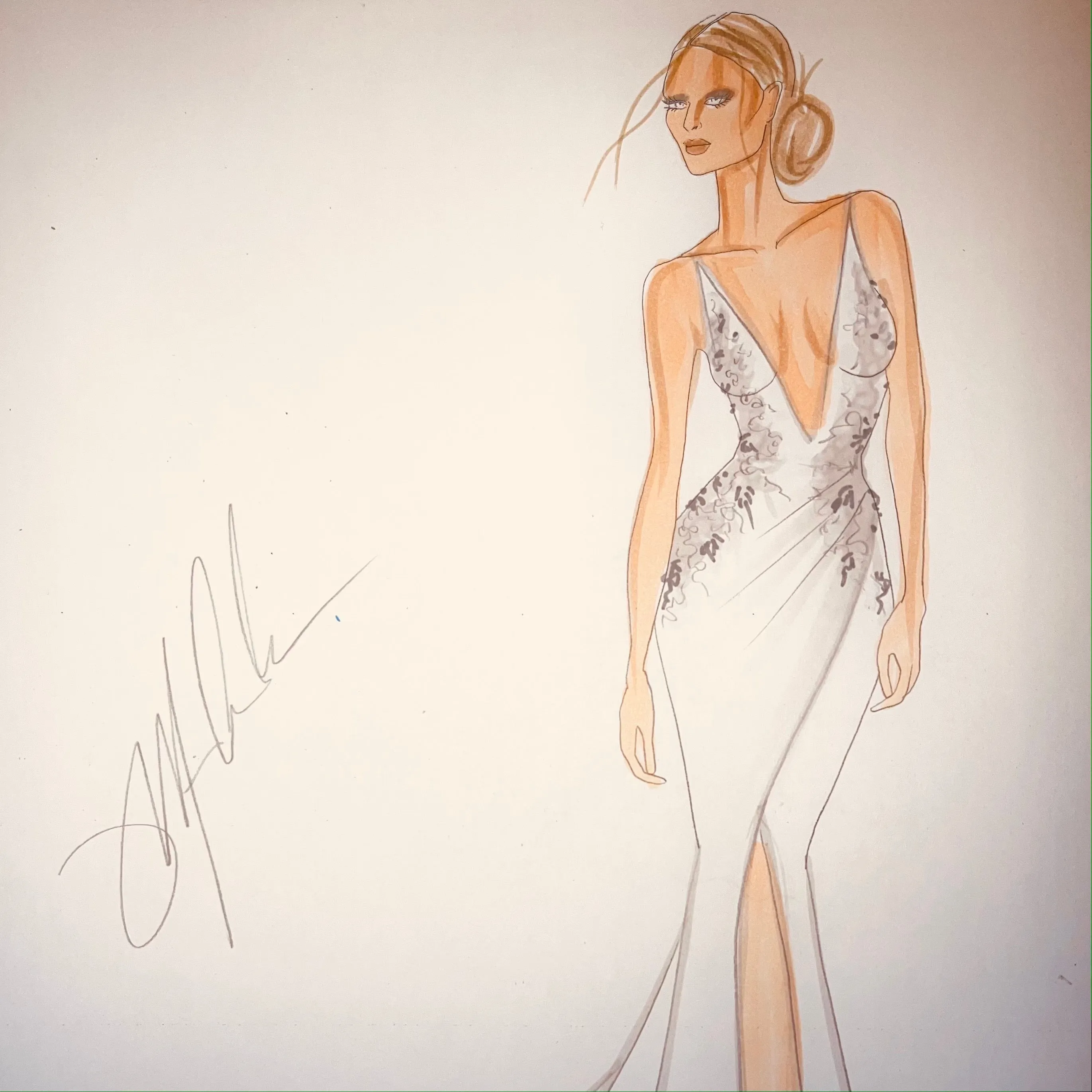 Tami's Custom Wedding Gown