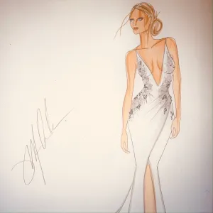 Tami's Custom Wedding Gown