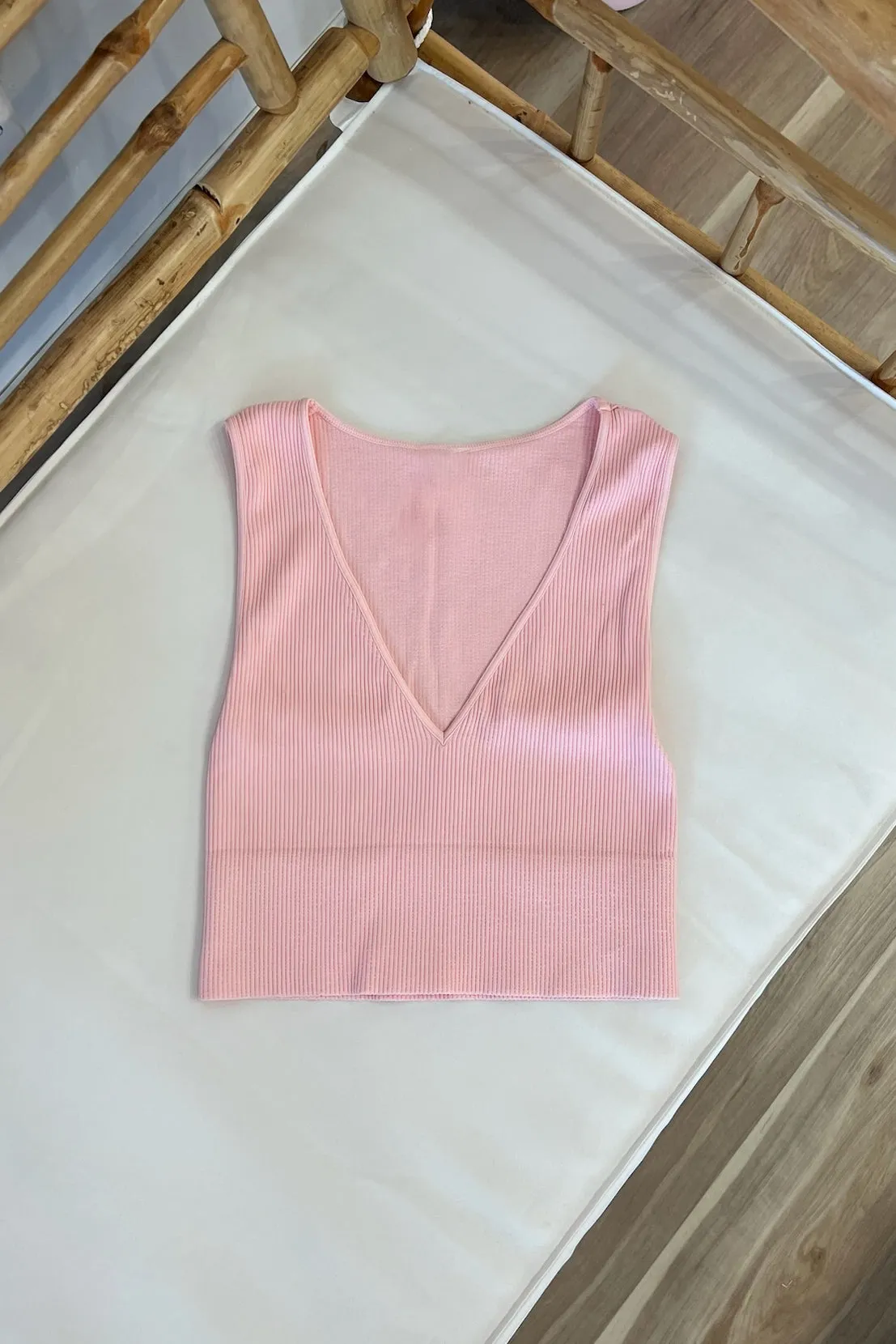 Tessa Plunge Neck Top