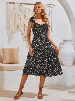 The Ada Cut-Out Midi Dress [3 Colors]