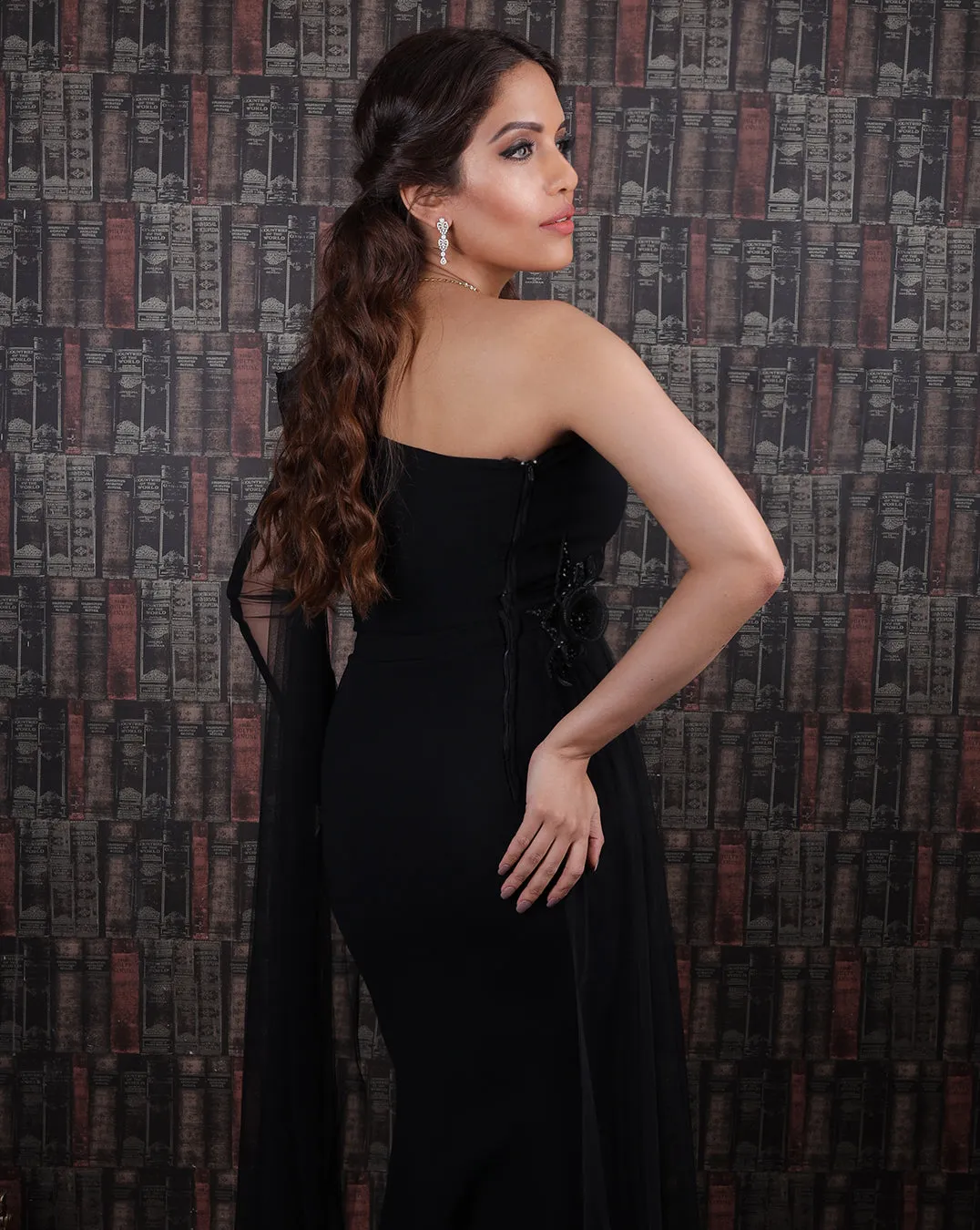 The Black Cocktail Gown
