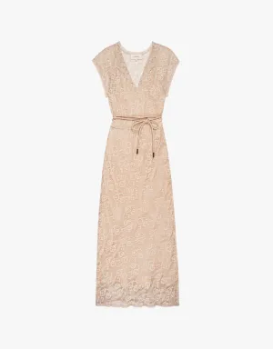 The Great The Corridor Dress in Vintage Blush