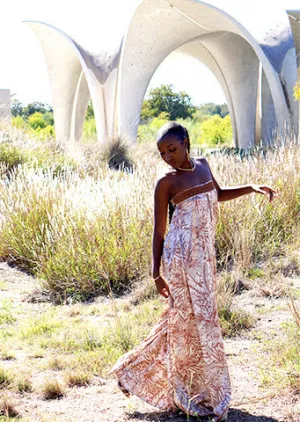 The "Camilla" Wide leg Resort Jumpsuit