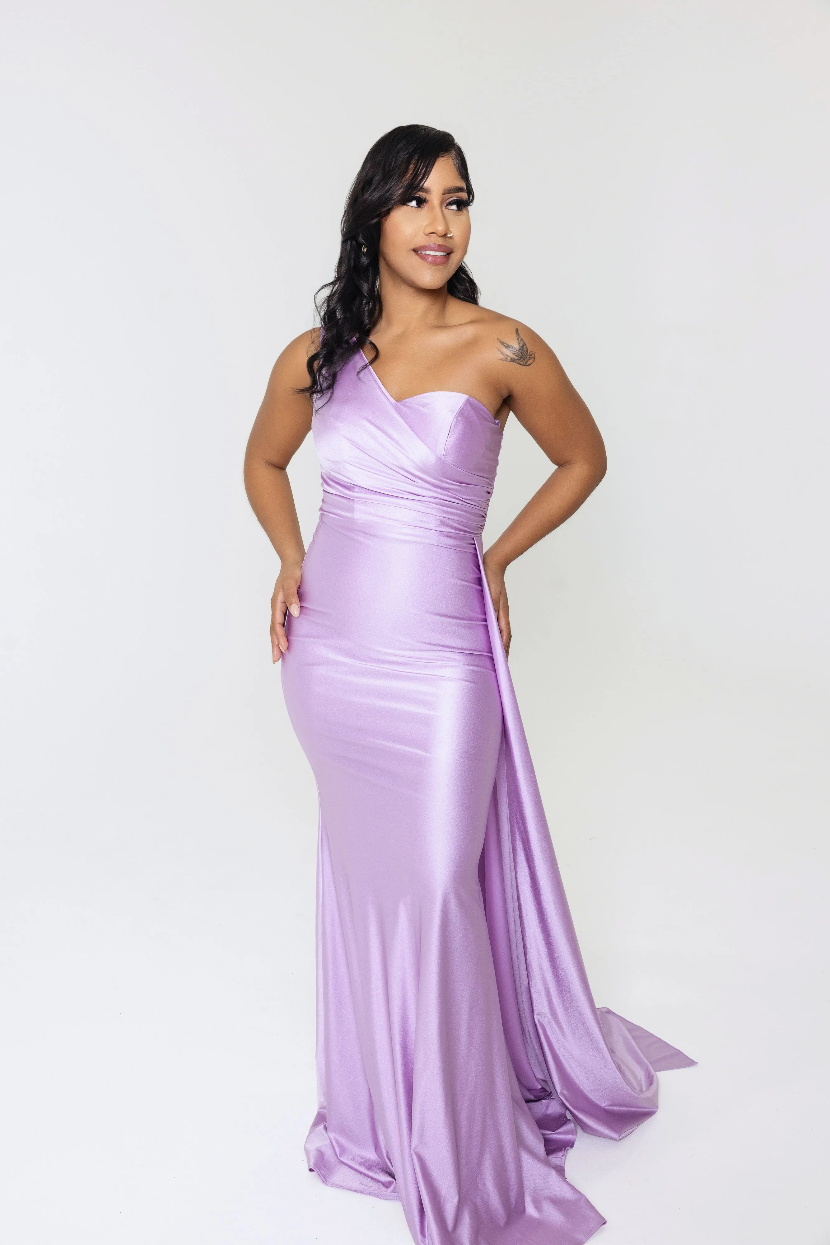 The Sasha Gown (Lavender) Quick Ship