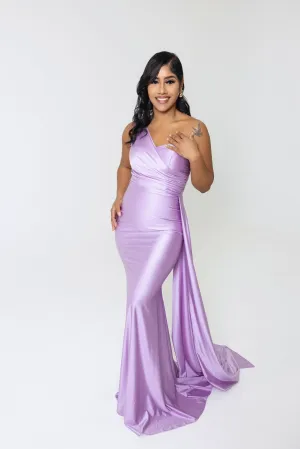 The Sasha Gown (Lavender) Quick Ship
