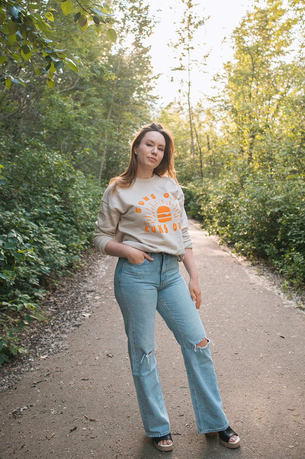 The SUNS OUT BUNS OUT Sweatshirt