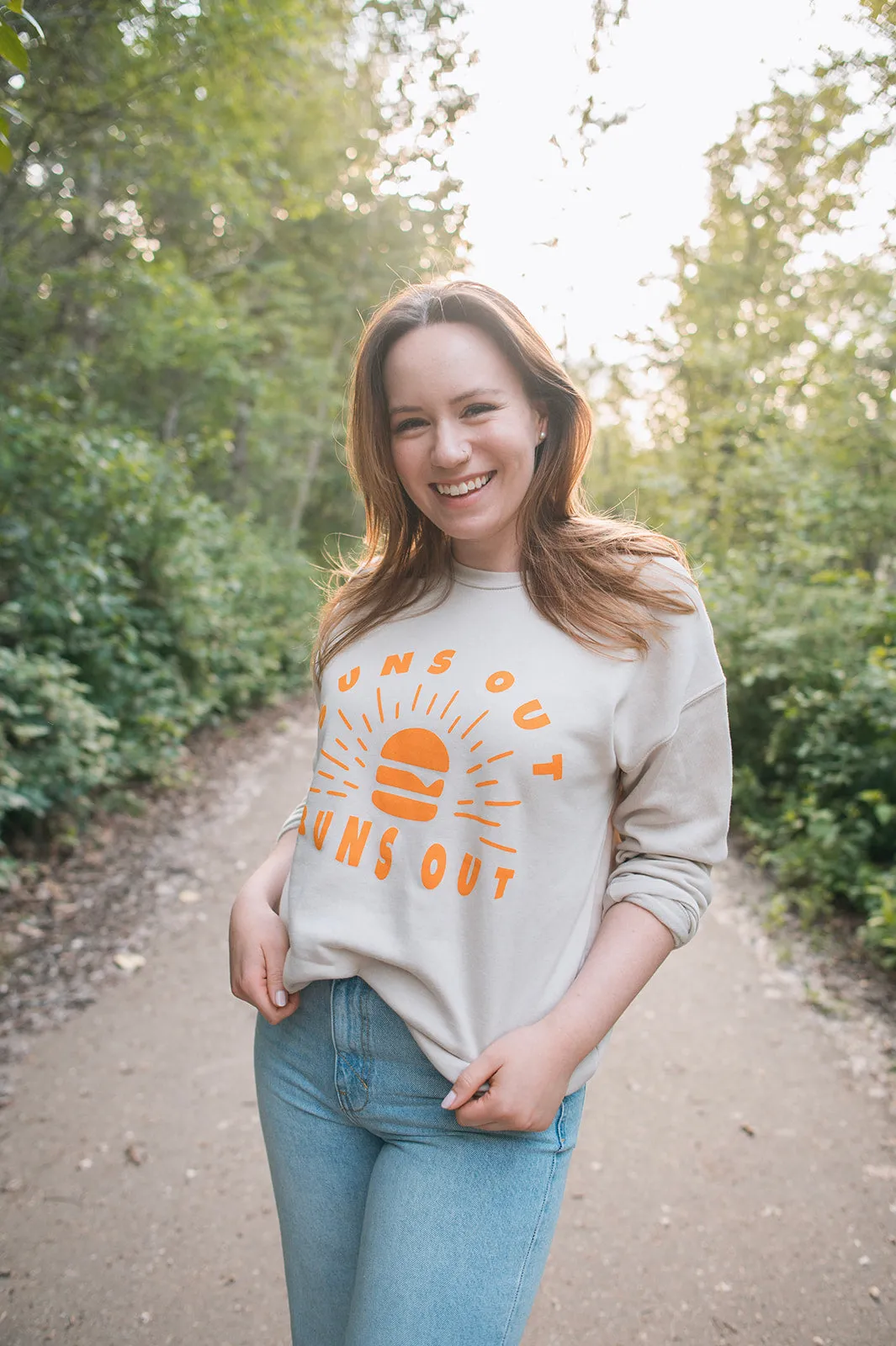 The SUNS OUT BUNS OUT Sweatshirt