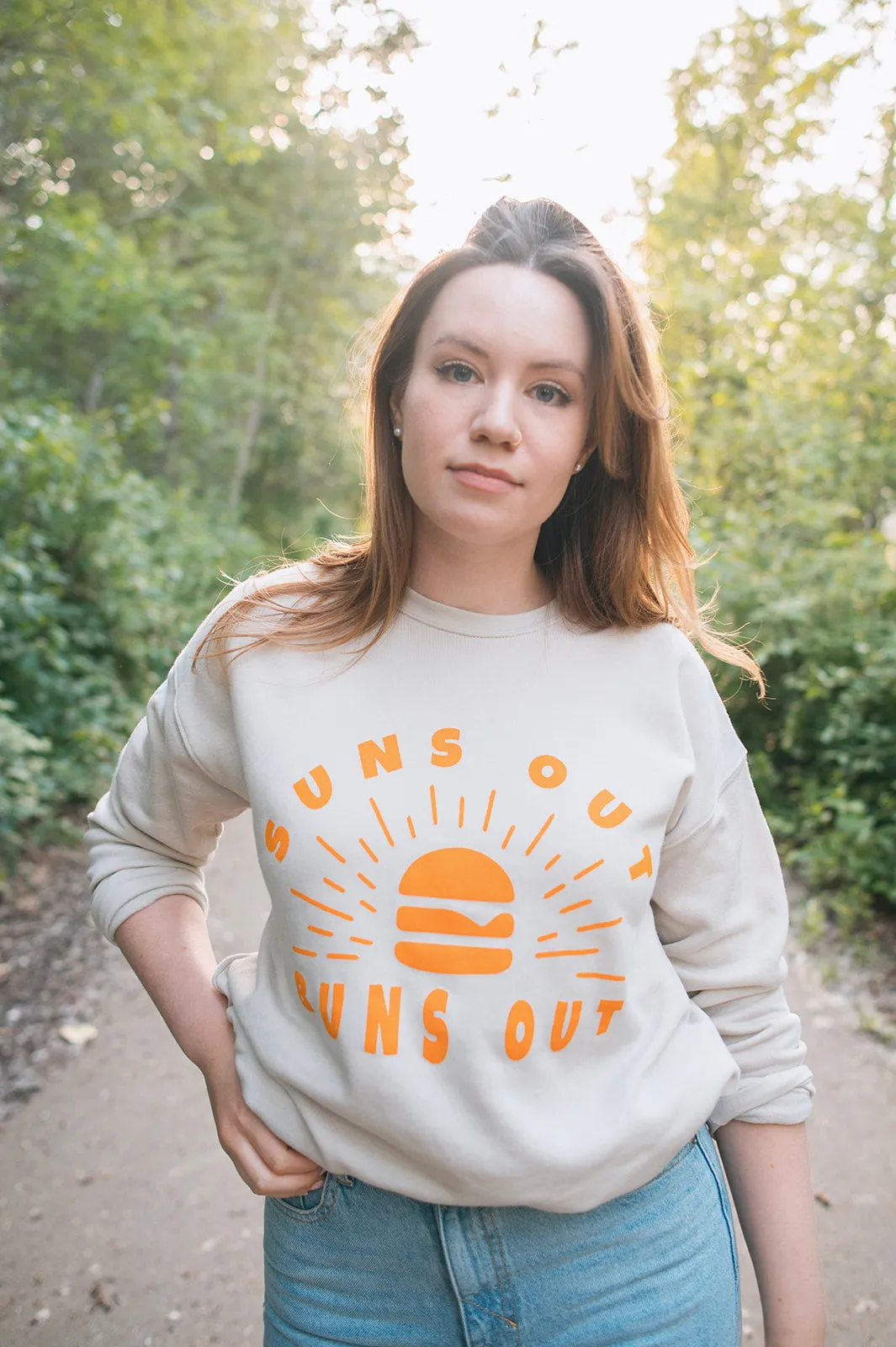The SUNS OUT BUNS OUT Sweatshirt