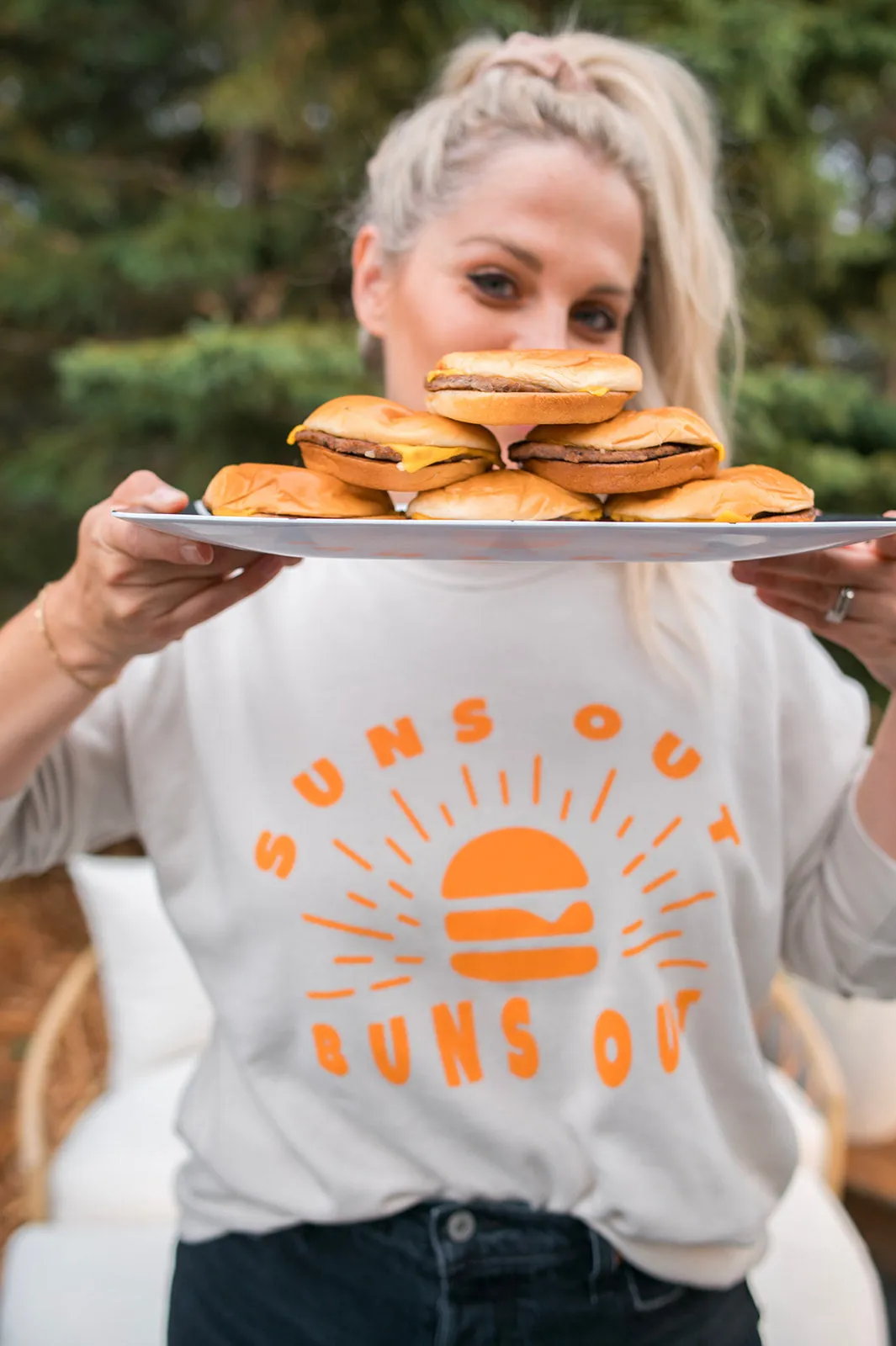 The SUNS OUT BUNS OUT Sweatshirt