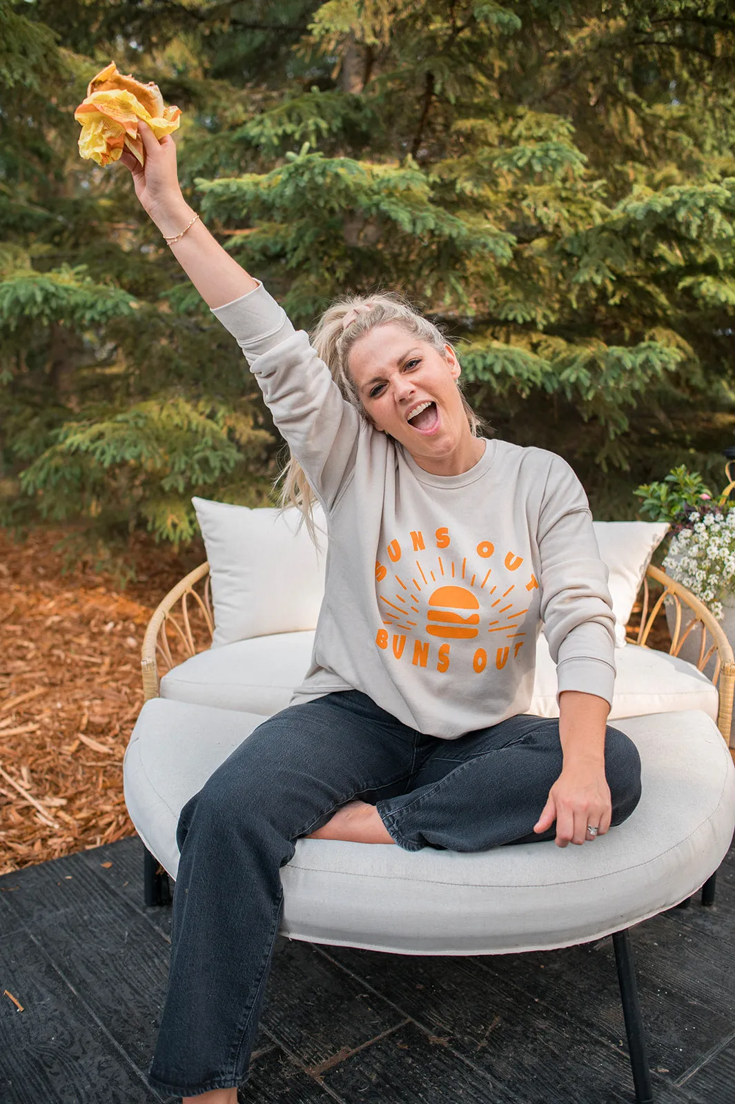 The SUNS OUT BUNS OUT Sweatshirt