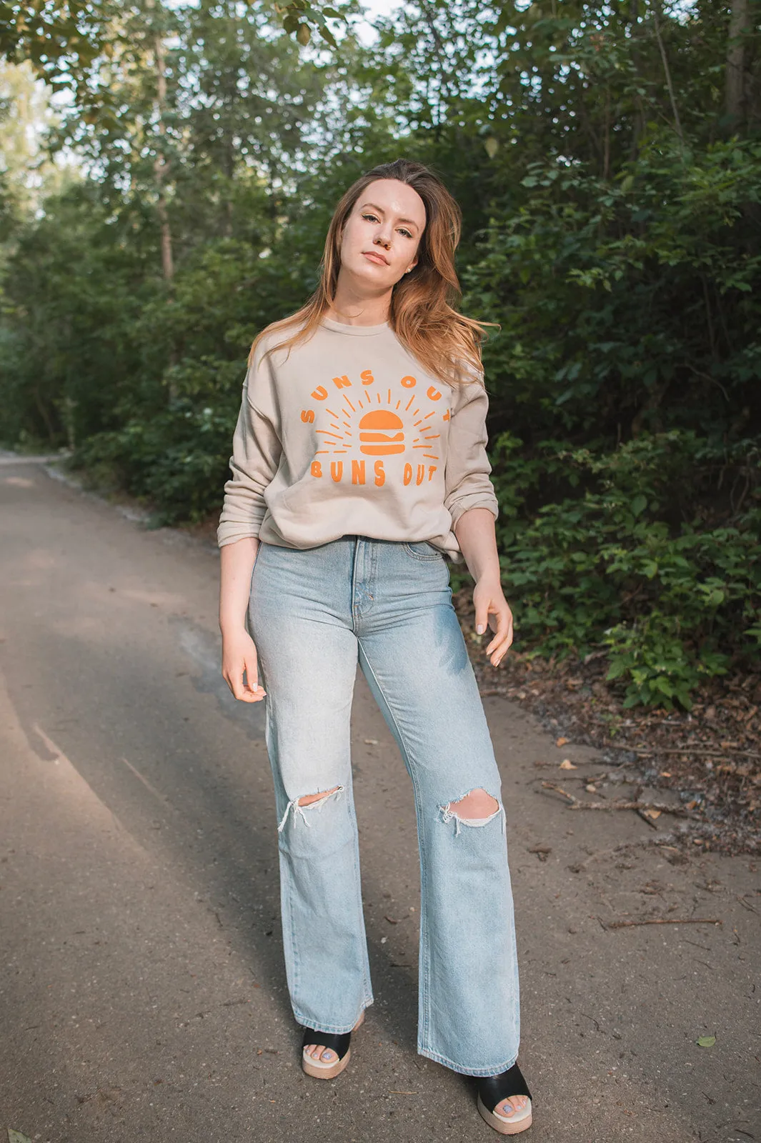 The SUNS OUT BUNS OUT Sweatshirt