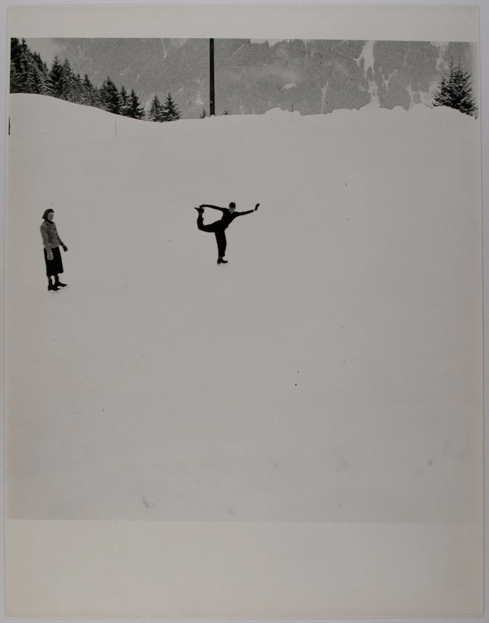 Untitled (Skater And Watcher)