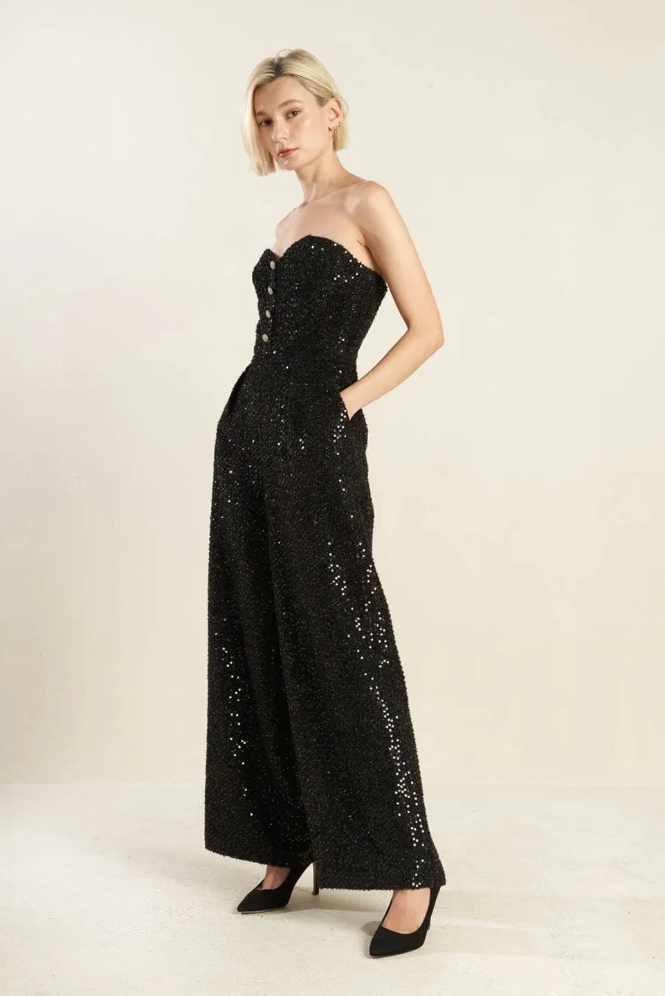 Vayda Sequin Jumpsuit FINAL SALE
