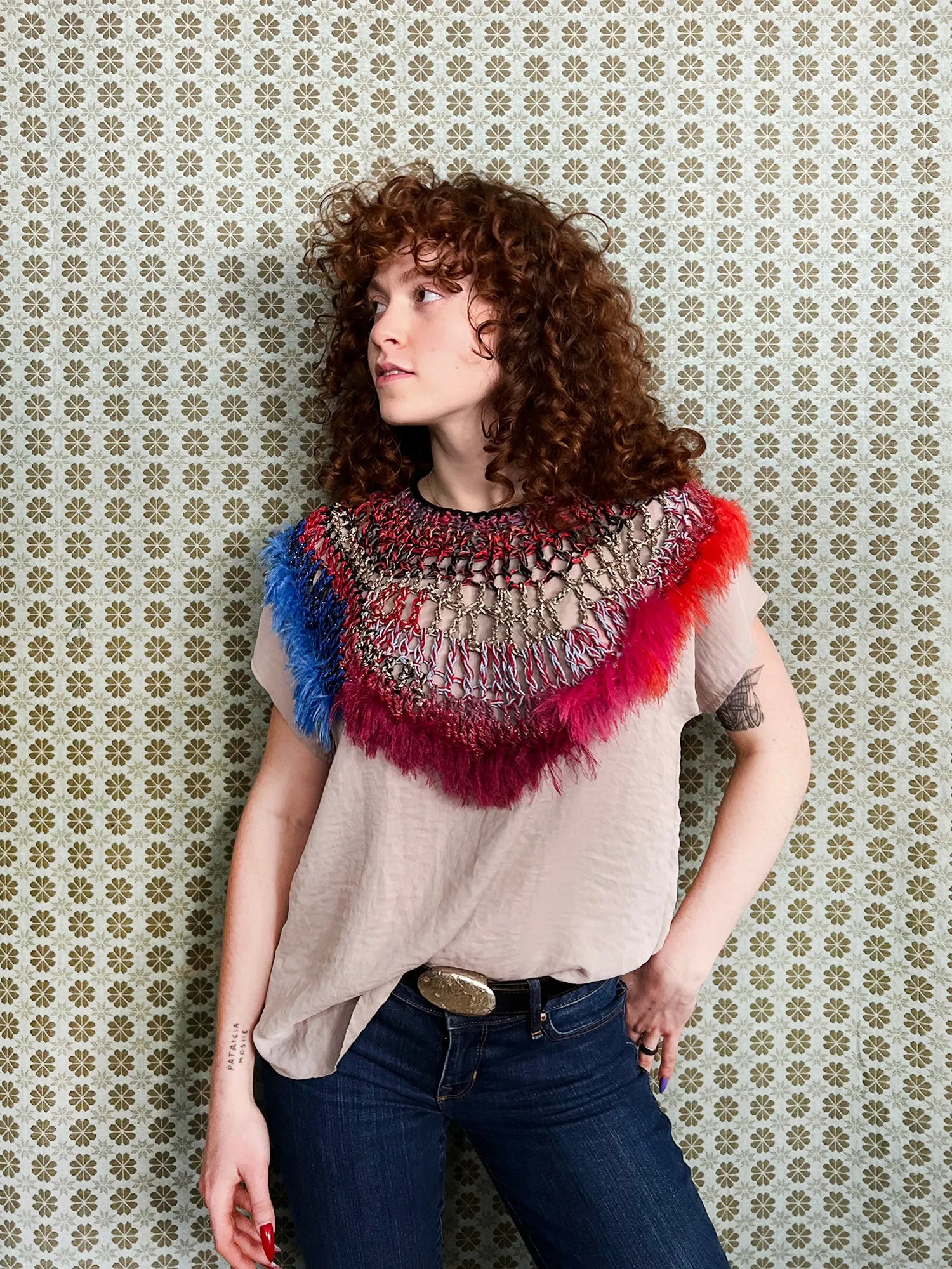 Wildflower Neckpiece #14