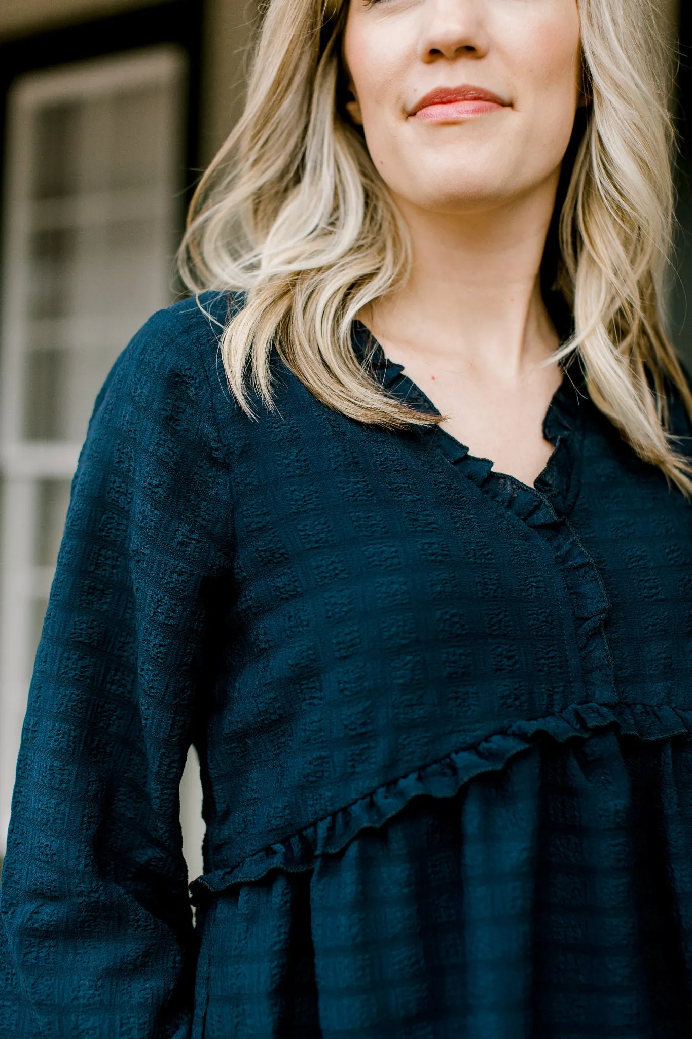 X Navy Nice Top