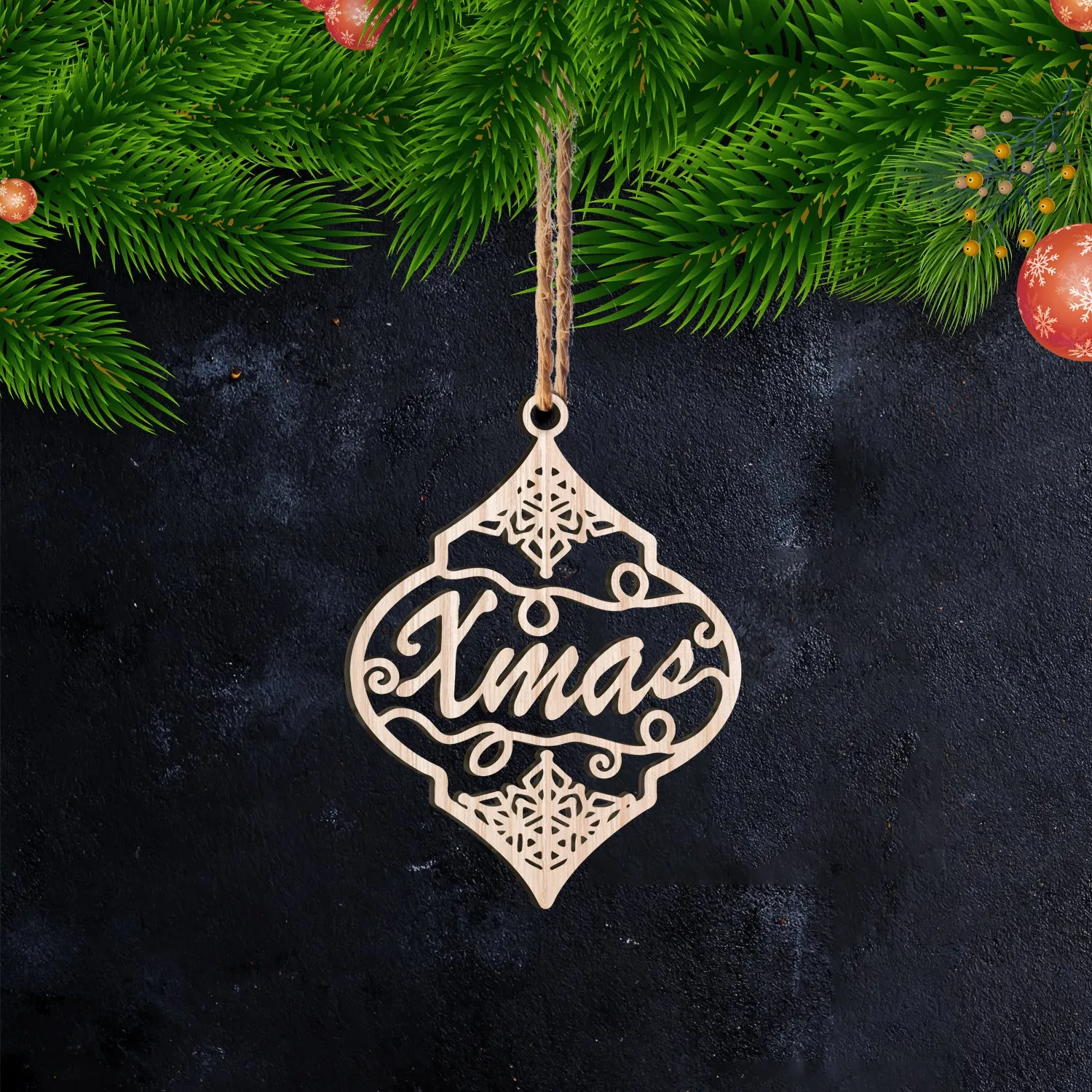 Xmas 66 - Ornament Cut out 4 - PT97
