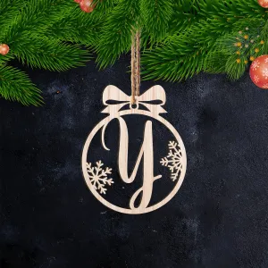 Y Letter - Ornament Cut out 45 - PT97